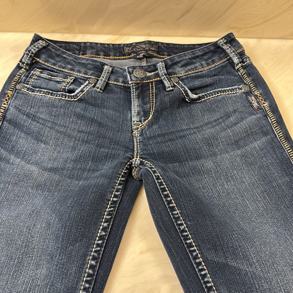 SILVER, Aiko Bootcut Women's Blue Jeans